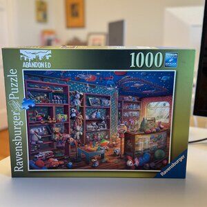 Ravensburger Puzzle “Abandoned” 1000 Piece Jigsaw Puzzle–COMPLETE!